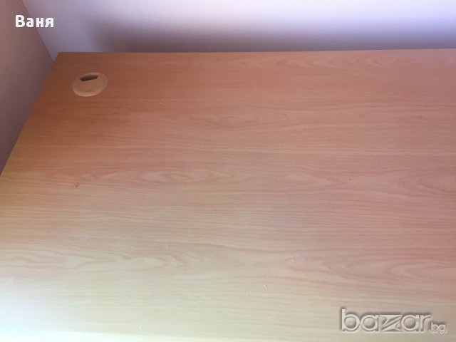 Масивно дървено бюро за компютър, снимка 3 - Бюра - 15161470