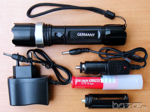 Акумулаторен прожектор за лов и риболов/зелена светлина/, снимка 6 - Такъми - 7956191