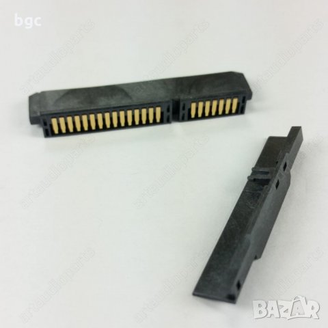 SATA Преходник Конектор Адаптер за Диск за Лаптопи Sony Acer Dell Toshiba Clevo E6220 E6230 и други, снимка 13 - Кабели и адаптери - 21022752