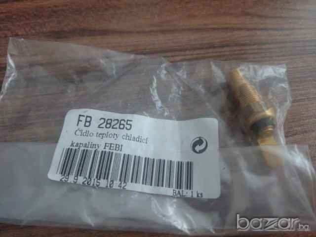 Продавам FEBI BILSTEIN FB 28265 датчик, температура на охладителната течност месинг