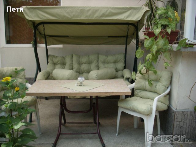 Възглавници за люлка, пейка, стол, ратан. Сенник. Шатра. Чадър. Покривало, снимка 9 - Градински мебели, декорация  - 14648506