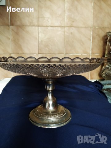 стара фруктиера арт деко, снимка 2 - Антикварни и старинни предмети - 25912770