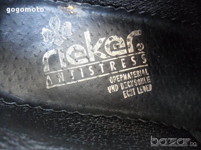  rieker® original 40- 41 ANTISTRESS, 100% естествена кожа,GOGOMOTO.BAZAR.BG®, снимка 7 - Дамски ежедневни обувки - 11711754