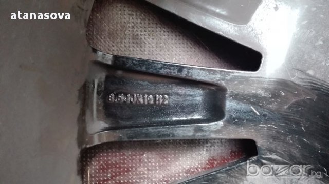4 бр лети джанти МАМ 19" 8,5 J болтове 5х100 и 5х112, снимка 4 - Гуми и джанти - 16881677