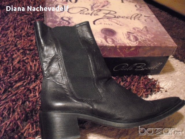 дамски боти естествена кожа