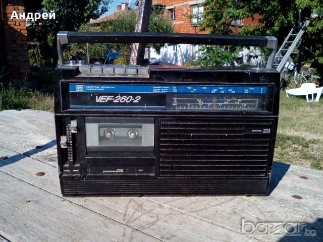 Радиокасетофон,Радио ВЕФ 260-2,VEF 260-2