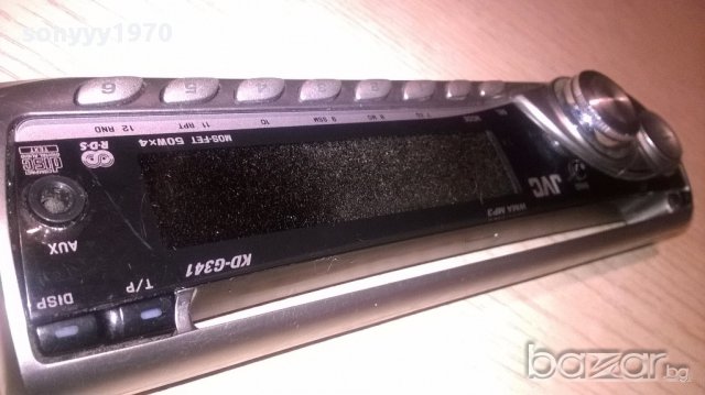 Jvc car audio-панел за цд с аукс-внос швеицария, снимка 1 - Аксесоари и консумативи - 16483457