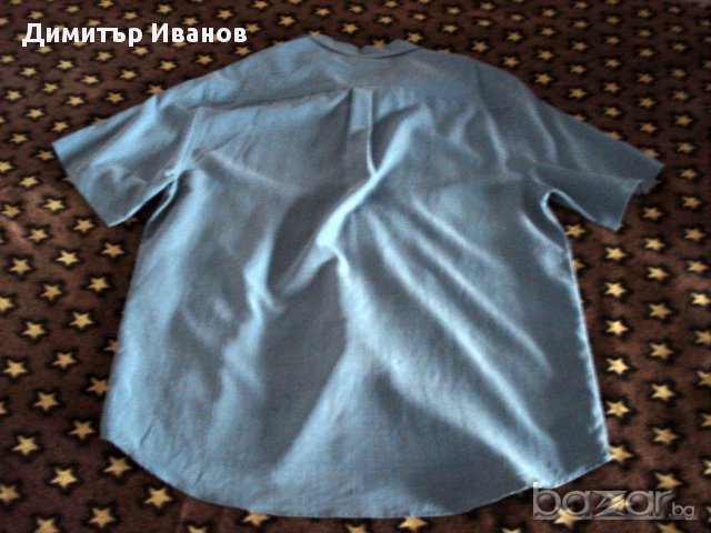 Продавам риза с къс ръкав Hawk, снимка 4 - Ризи - 17473270