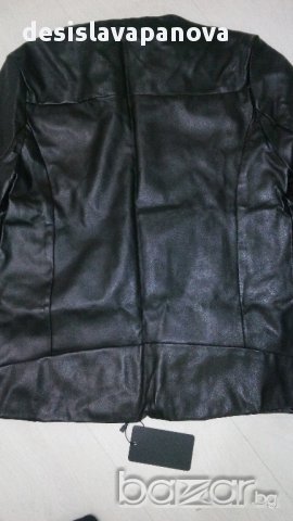 Кожено яке, снимка 5 - Якета - 13479550