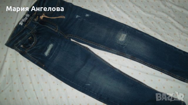 Нови маркови дънки- 134 р-р, снимка 1 - Детски панталони и дънки - 24594631