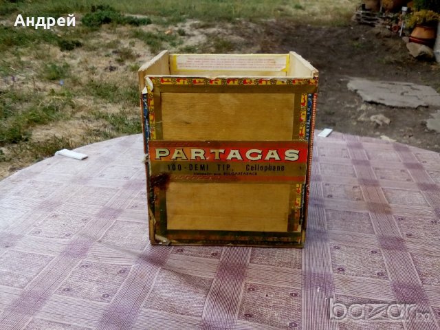 Кутия от Хавански пури, снимка 1 - Антикварни и старинни предмети - 19396969