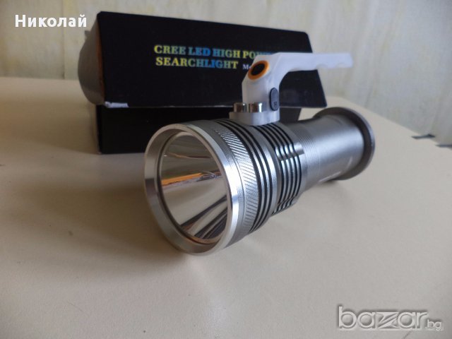 Акумулаторен  LED лед Фенер BL-T801 800 Lumens, снимка 6 - Други спортове - 9005280