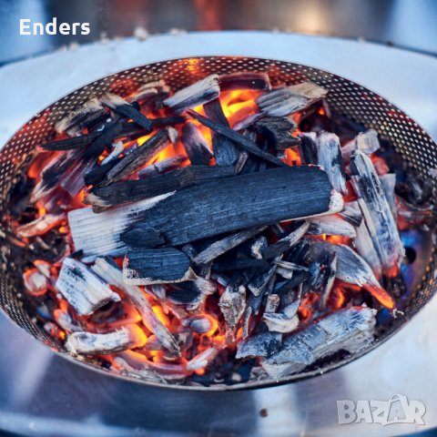 Букови дървени въглища Enders 1 кг, снимка 2 - Барбекюта - 25335456