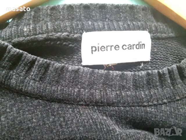 Pierre Cardin -  черен пуловер, снимка 4 - Блузи с дълъг ръкав и пуловери - 25292809