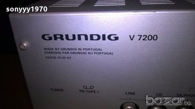 grundig v7200 amplifier-внос швеицария, снимка 14 - Ресийвъри, усилватели, смесителни пултове - 19257742
