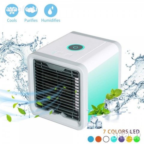 Преносим охладител тип малък климатик 3в1 за пречистване и разхлаждане на въздух