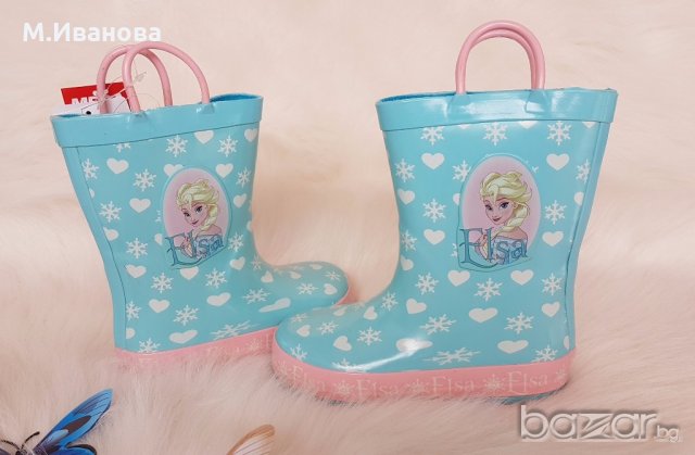 Гумени ботуши Елза №21,5 , снимка 6 - Детски боти и ботуши - 19506287