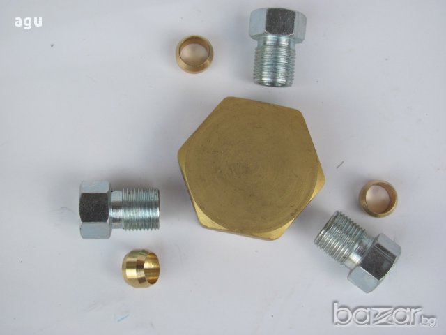 Комплект разклонител тръба газ течна фаза- ф6 и ф8 мм цена ф6 - 10лв, за ф8 12лв , снимка 2 - Части - 12572818