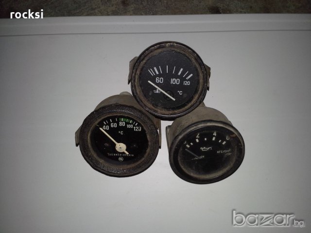 Термометър и манометър за масло за Газ,уаз,авиа,шкода и др. , снимка 2 - Части - 10256603