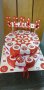 Картонена торта с Мини Маус в червено, снимка 1 - Кетъринг - 25034097