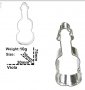 Виолончело Цигулка метална форма резец за бисквитки сладки фондан тесто и др., снимка 1 - Форми - 25257426