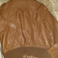 Кожено яке H & M 10 - 12 години, снимка 3 - Детски якета и елеци - 9329050