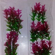 Изкуствени растения за аквариум - 30см, снимка 4 - Аквариуми - 17784104