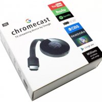 Google Chromecast 2, HDMI 4K пълен HD, Android, IOS, Wi-Fi, снимка 2 - Приемници и антени - 25941496