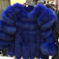 Дамско зимно палто от лисица код 342, снимка 1 - Палта, манта - 23275888