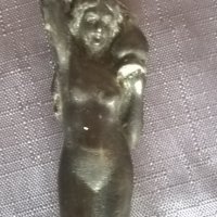 стара метална статуетка арт деко, снимка 2 - Антикварни и старинни предмети - 23911884