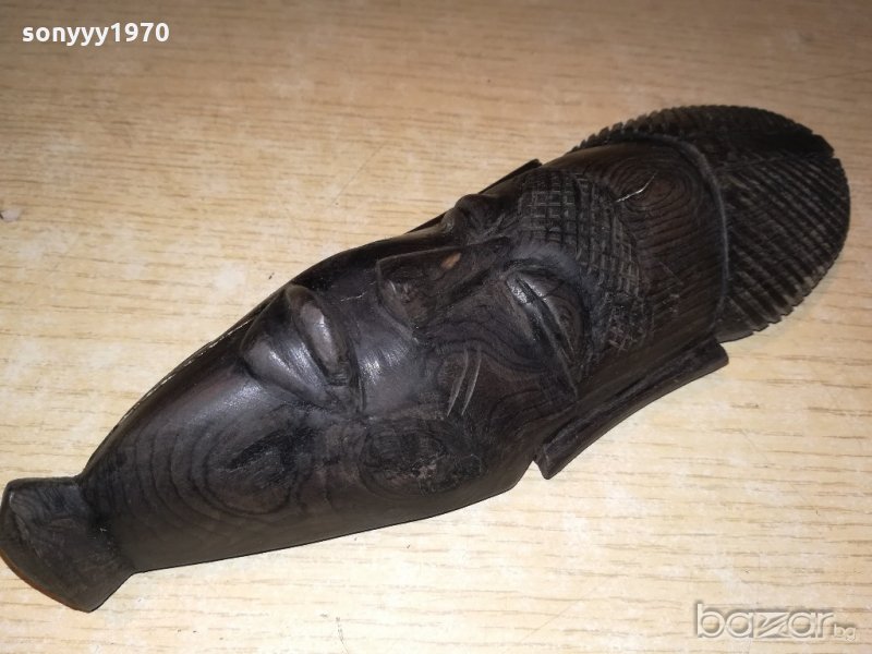 масивна маска за стена-внос швеицария-23х8х5см, снимка 1