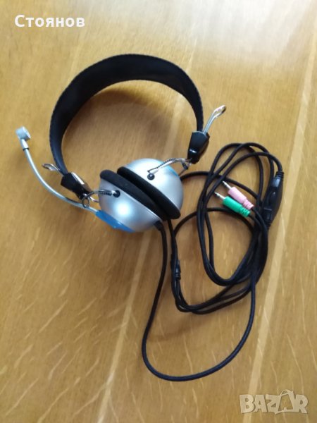 Запазени и работещи слушалки с микрофон., снимка 1