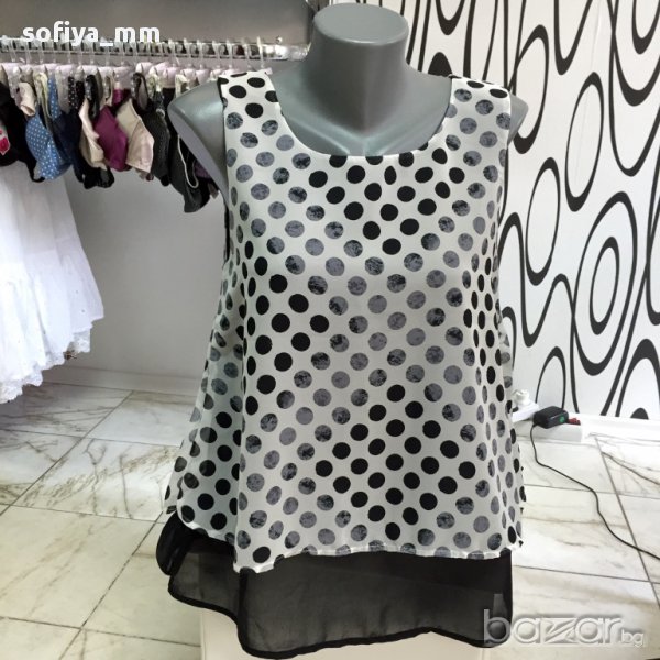 Дамска Туника на точки, снимка 1