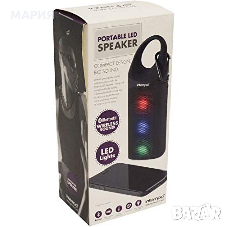 Bluetooth LED speakerphone / тонколонка за телефон, снимка 1