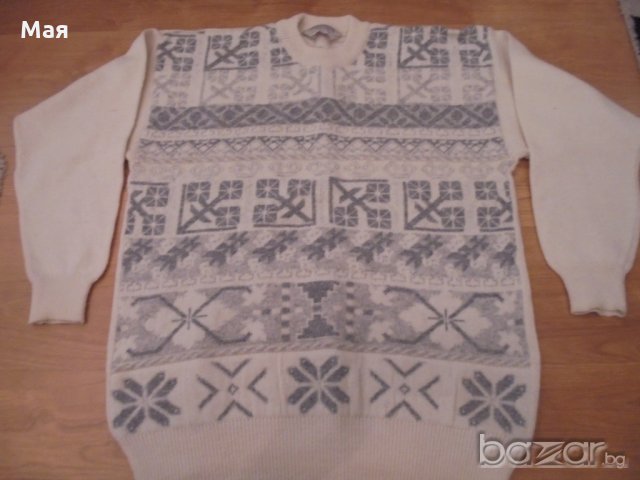 Красив, елегантен и топъл мъжки пуловер, снимка 2 - Пуловери - 19846812