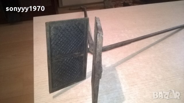 поръчани-ковашки клещи-преса/калъп-63х18см-внос швеицария, снимка 8 - Колекции - 22461510