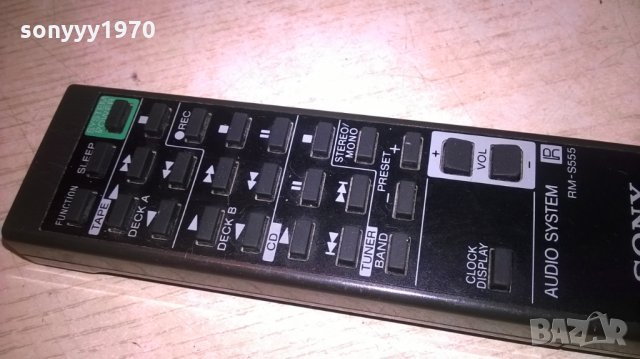 sony rm-s555 audio system-remote control-внос швеция, снимка 6 - Други - 25533144