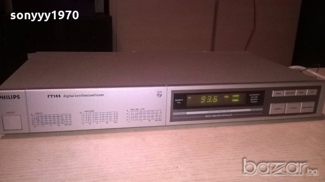 philips tuner-ft144 made in belgium-внос франция, снимка 7 - Ресийвъри, усилватели, смесителни пултове - 19253914