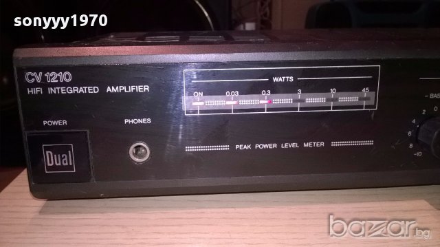 dual cv1210 amplifier-made in france-внос швеицария, снимка 7 - Ресийвъри, усилватели, смесителни пултове - 14211104