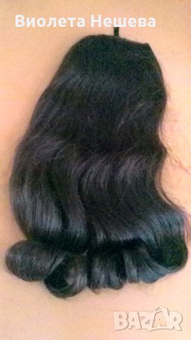 продавам опашка от естествен косъм 40 см, ръчна изработка