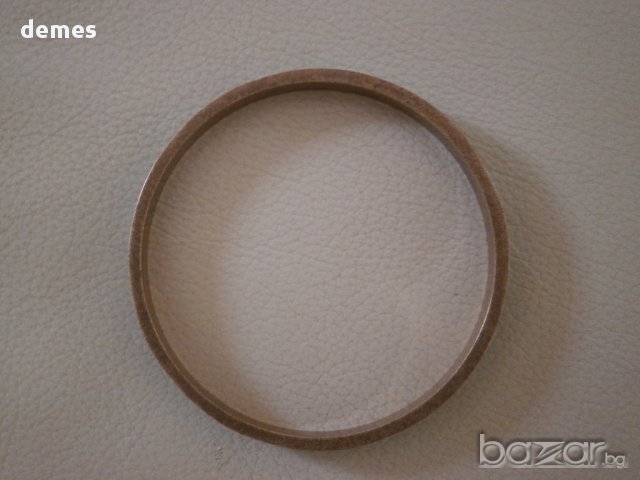 Гривна от малахит и месинг, нова , снимка 5 - Гривни - 16787614