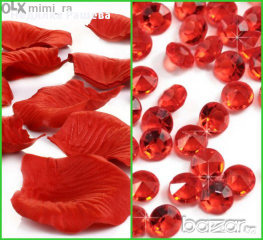 Декорация за Свети Валентин, сватба или романтичен повод, различни цветове!, снимка 2 - Декорация за дома - 11296731