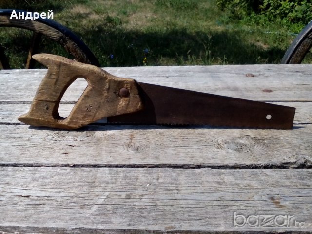 Старинен трион, снимка 7 - Антикварни и старинни предмети - 16717670