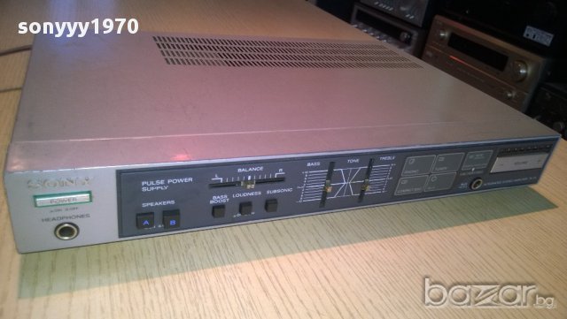 sony ta-v5 stereo amplifier-made in japan-внос швеицария, снимка 4 - Ресийвъри, усилватели, смесителни пултове - 9254645