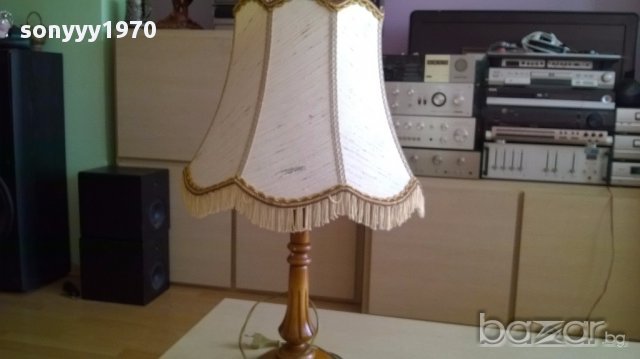 Голям ретро лампион-70х42см-внос швеицария, снимка 1 - Антикварни и старинни предмети - 17558951
