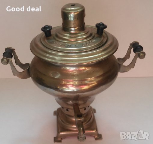 Самовар, снимка 2 - Антикварни и старинни предмети - 22532038