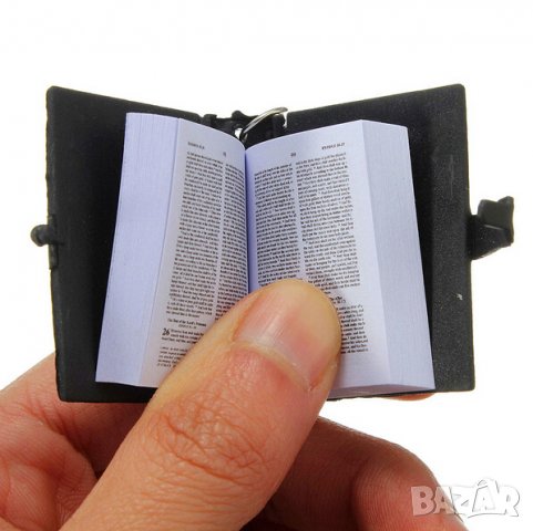 Мини Библия Ключодържател - истинска, снимка 7 - Други - 25264131