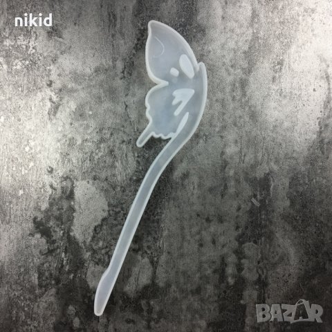 крило на пеперуда пръчка книгоразделител силиконов калъп молд бижутерски сладкарски смола изделия