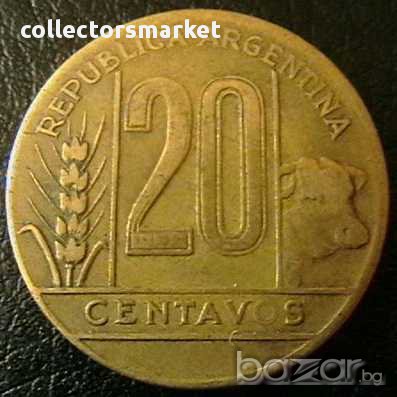 20 центаво 1946, Аржентина