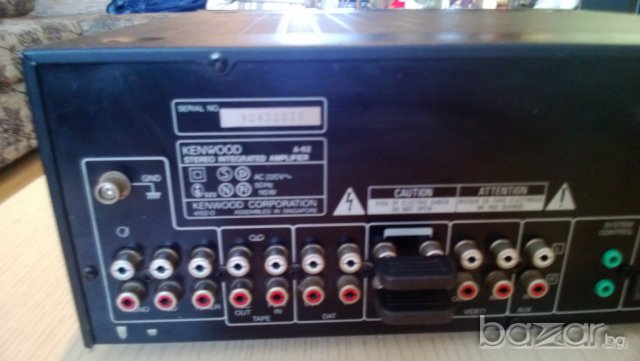 kenwood a-62 stereo integrated amplifier внос швеицария, снимка 12 - Ресийвъри, усилватели, смесителни пултове - 8116444